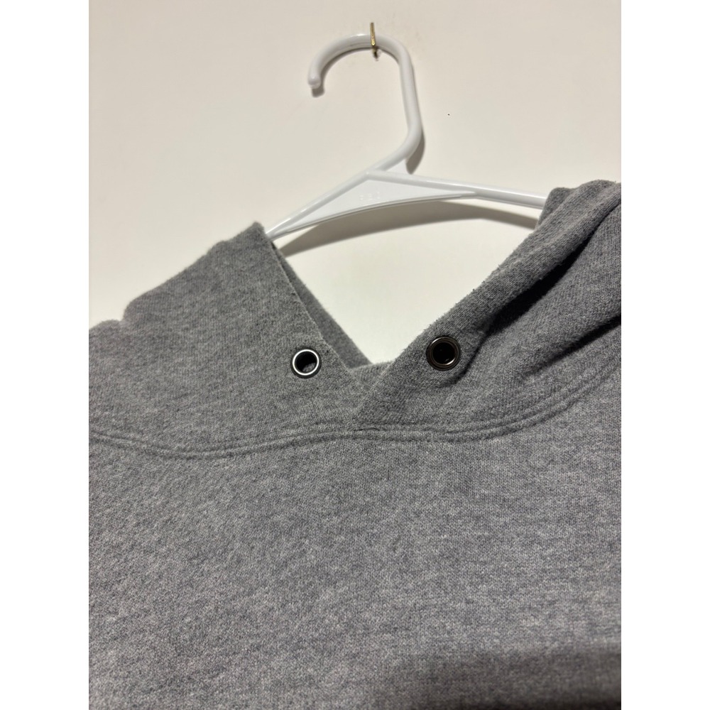 Yeti Mens Size Large Grey Hoodie No Drawstrings - Picture 2 of 9